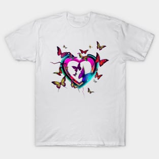 Heart Full of Butterflies T-Shirt